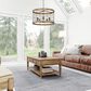 Maxim Lighting Homestead 5-Light Chandelier in Driftwood and Black, , large