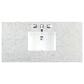 James Martin Vanities Marcello 48" Single Bathroom Vanity in Chestnut with 3 cm Eternal Jasmine Pearl Quartz Top and Rectangular Sink, , large