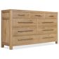 Hooker Furniture Driftwood 3-Piece King Panel Bedroom Set in Buckboard, , large