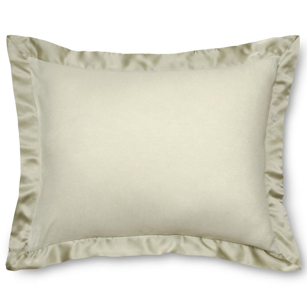 Ann Gish Lover"s Kimono King Sham in Frost, , large