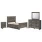 Ashley Frandern 5-Piece Full Panel Storage Bedroom Set in Rustic Warm Gray, , large