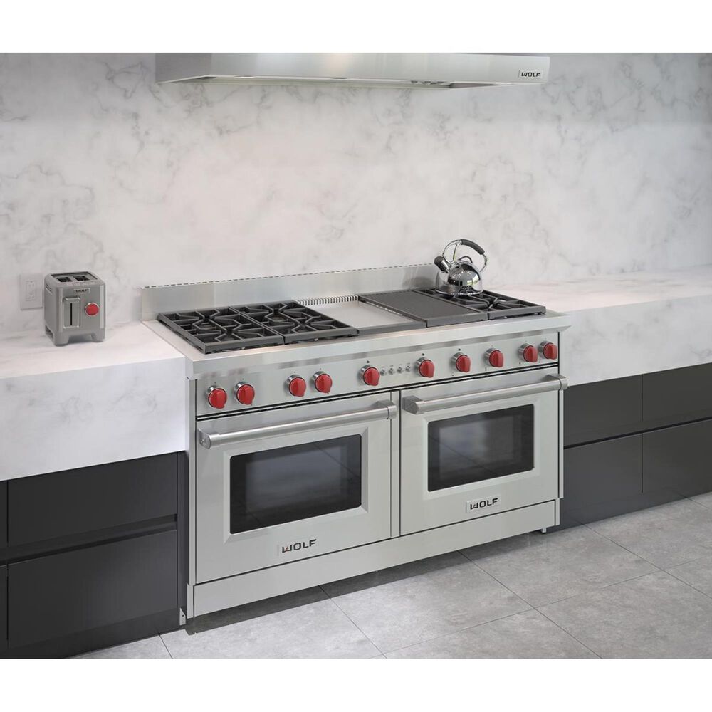 Wolf 60&quot; Professional Double Oven, , large