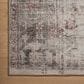 Amber Lewis x Loloi Georgie 3"9" x 5"6" Lagoon and Beige Area Rug, , large