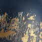 Golden Lighting Alison 8-Light Pendant with Antique Matte Navy Shade in Vintage Gold, , large