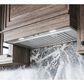 Zephyr Monsoon Mini 36" Range Hood Insert with Blower in Stainless Steel, , large