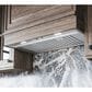 Zephyr Monsoon Mini 36" Range Hood Insert with Blower in Stainless Steel, , large