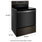 Whirlpool 5.3 Cu. Ft. Electric Range 5-in-1 Air Fry Oven in Fingerprint Resistant Black Stainless Steel, , large