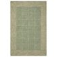 Chris Loves Julia x Loloi Francis 3"6" x 5"6" Green and Natural Area Rug, , large