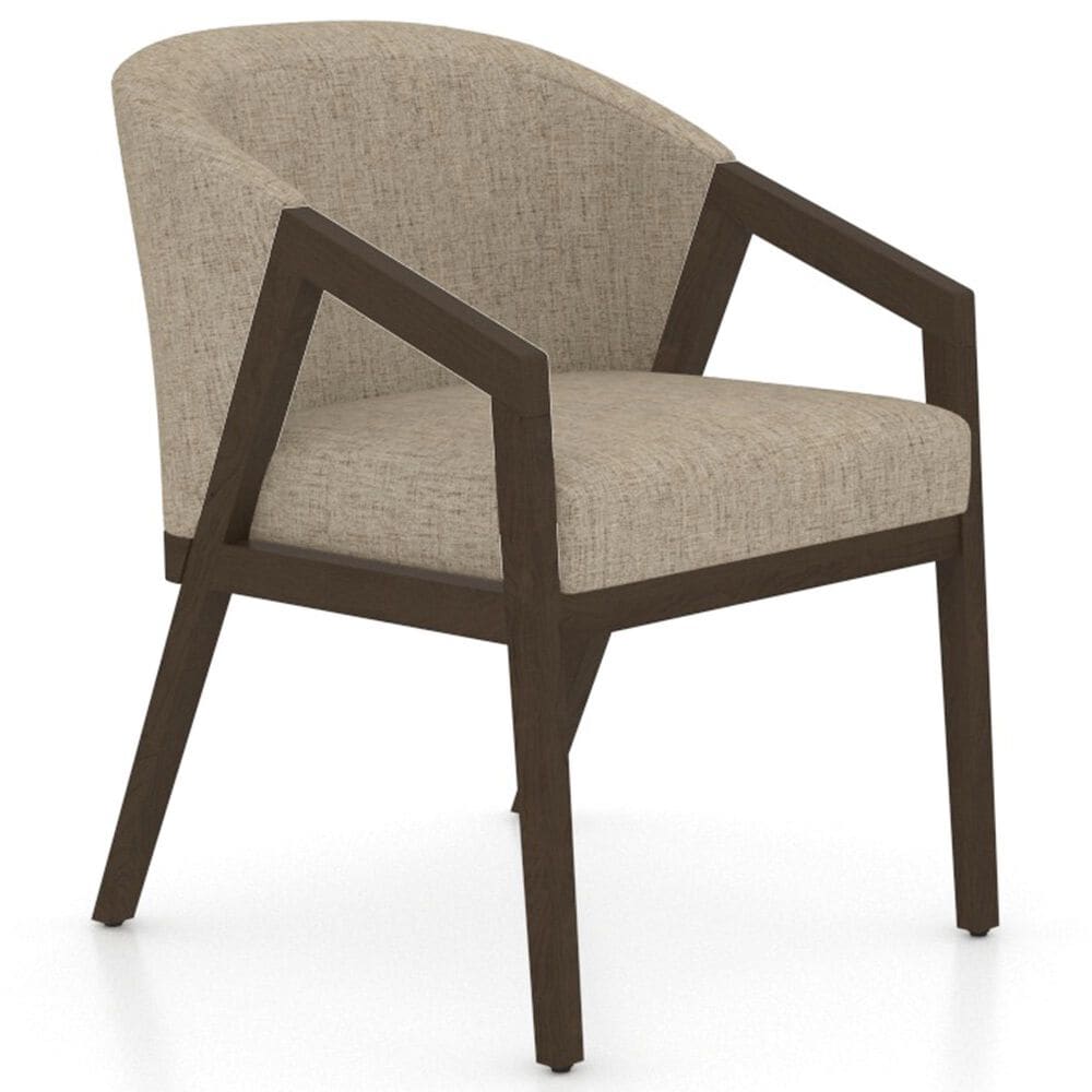 Canadel Modern Arm Chair in Hazelnut Washed, , large