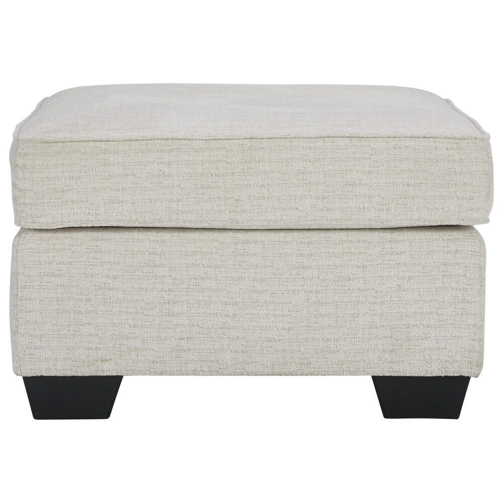 Ashley Cashton Ottoman in Snow, , large