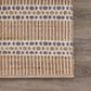 L&R Resources Natural Fiber Striped 5" x 7"9" Ivory Gray Area Rug, , large