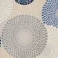 Nourison Aloha ALH29 7"10" Round Blue and Grey Indoor/Outdoor Area Rug, , large