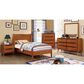 Furniture of America Lennart Rectangle Mirror in Oak, , large