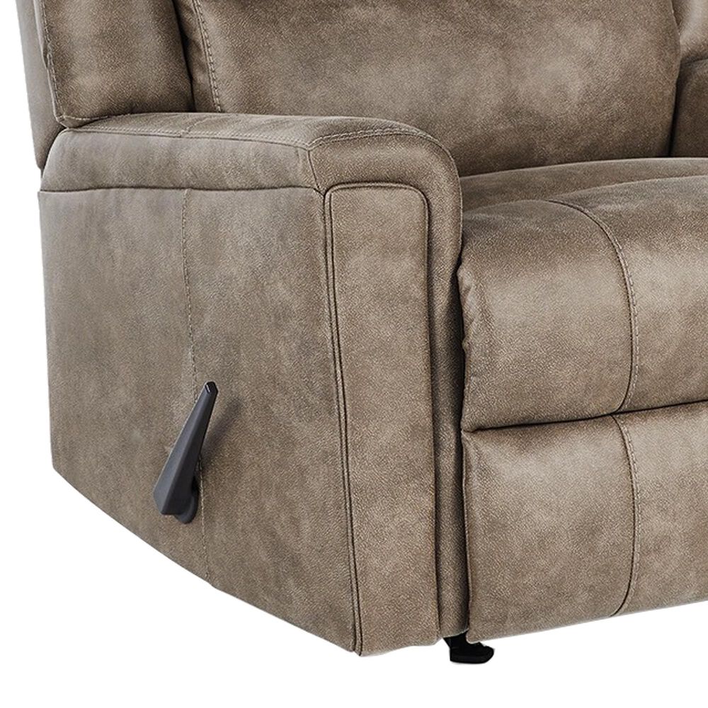 Ashley Lixtowel Manual Rocker Recliner in Fog, , large