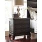 Kincaid Plank Road Blair 3 Drawer Nightstand in Stone and Charcoal, , large