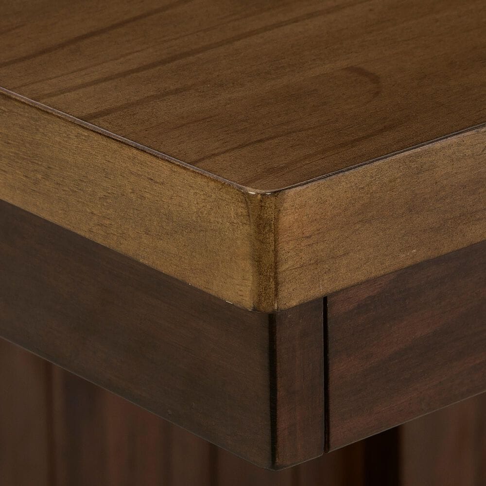 Ashley Rylandeen 62"-86" Dining Table in Light Brown and Dark Brown - Table Only, , large