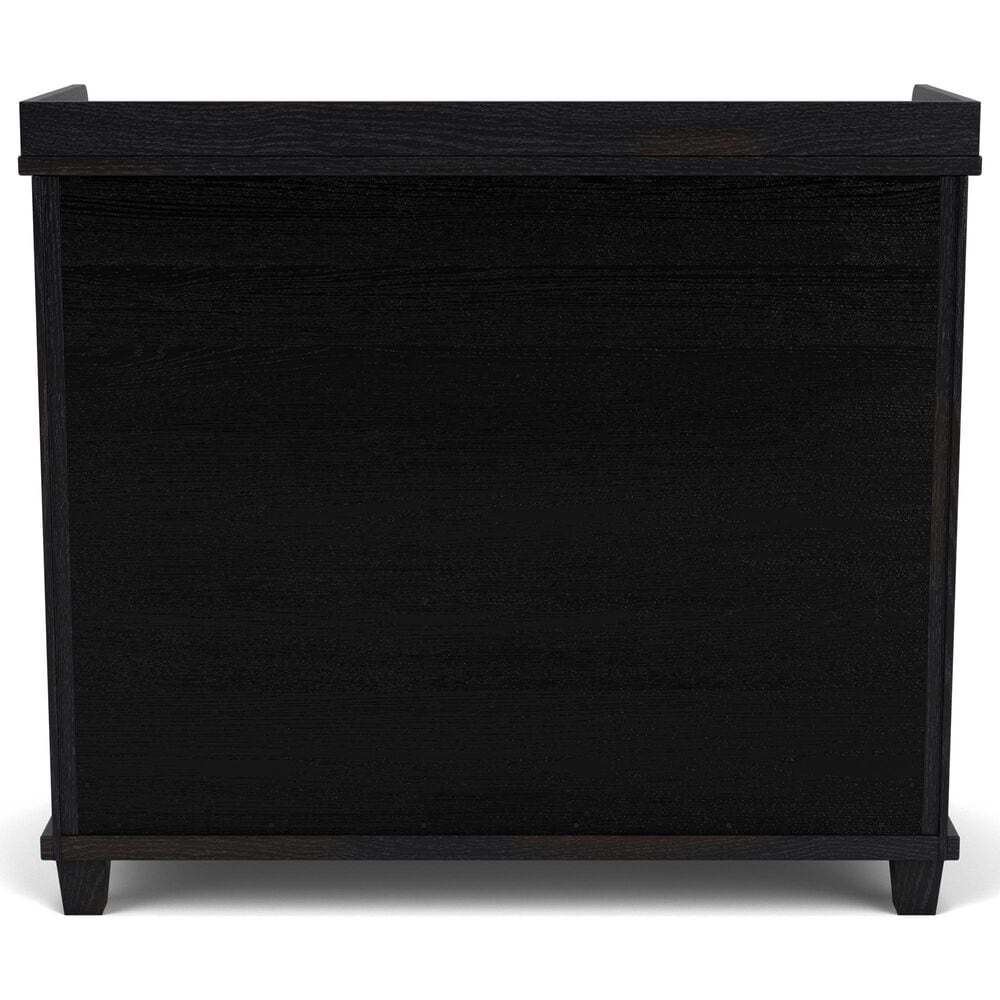 Riverside Furniture Calhoun Bachelors Chest in Ebony Whiskey Oak, , large