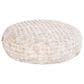 Jaxx Big Snuggler Luxe Faux Fur Floor Bean Bag Lounger in Phantom Cream, , large