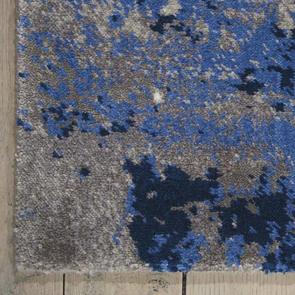 Nourison Twilight TWI22 12&#39; x 15&#39; Blue and Grey Area Rug, , large
