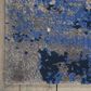 Nourison Twilight TWI22 12" x 15" Blue and Grey Area Rug, , large