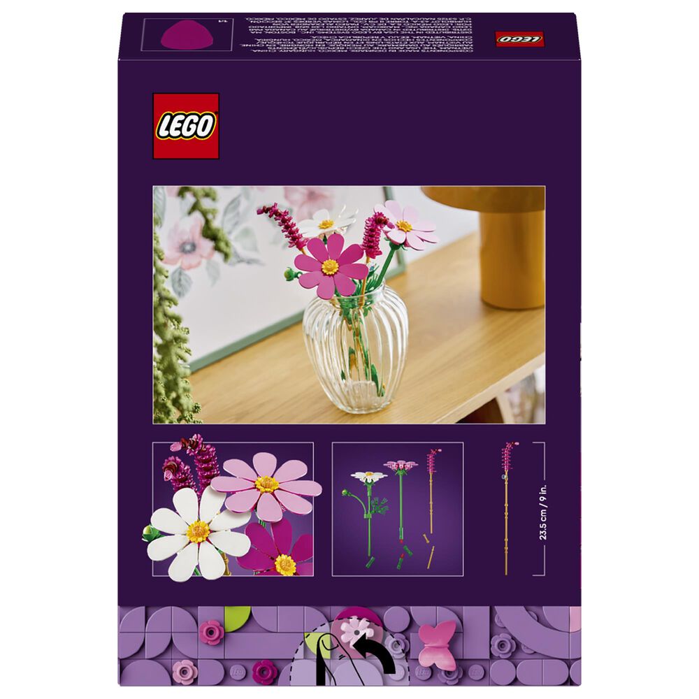 LEGO Botanicals Cosmos Flowers Building Set, , large