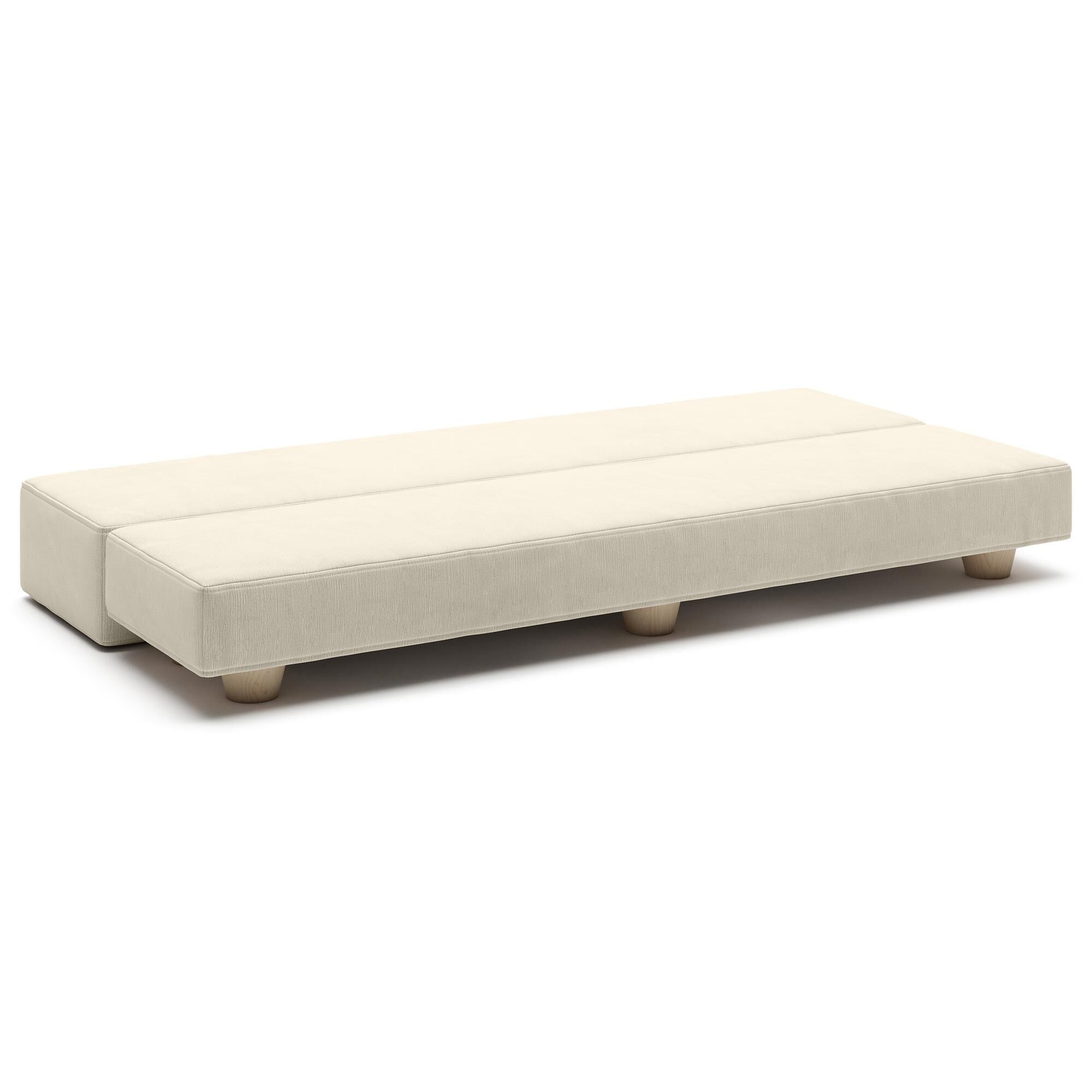 Jaxx Camden Twin Fold-Out Bench in Ivory