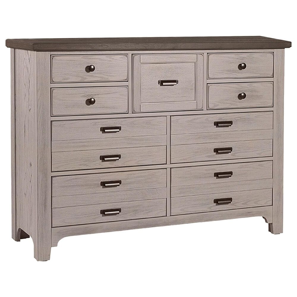 Viceray Collections Bungalow Home 9 Drawer Dresser in Dover Grey and Folkstone, , large