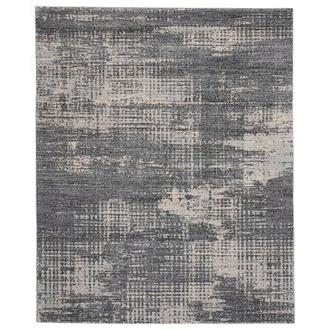 Nourison Rush CK953 9" x 12" Grey and Beige Area Rug, , large