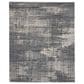 Nourison Rush CK953 9" x 12" Grey and Beige Area Rug, , large