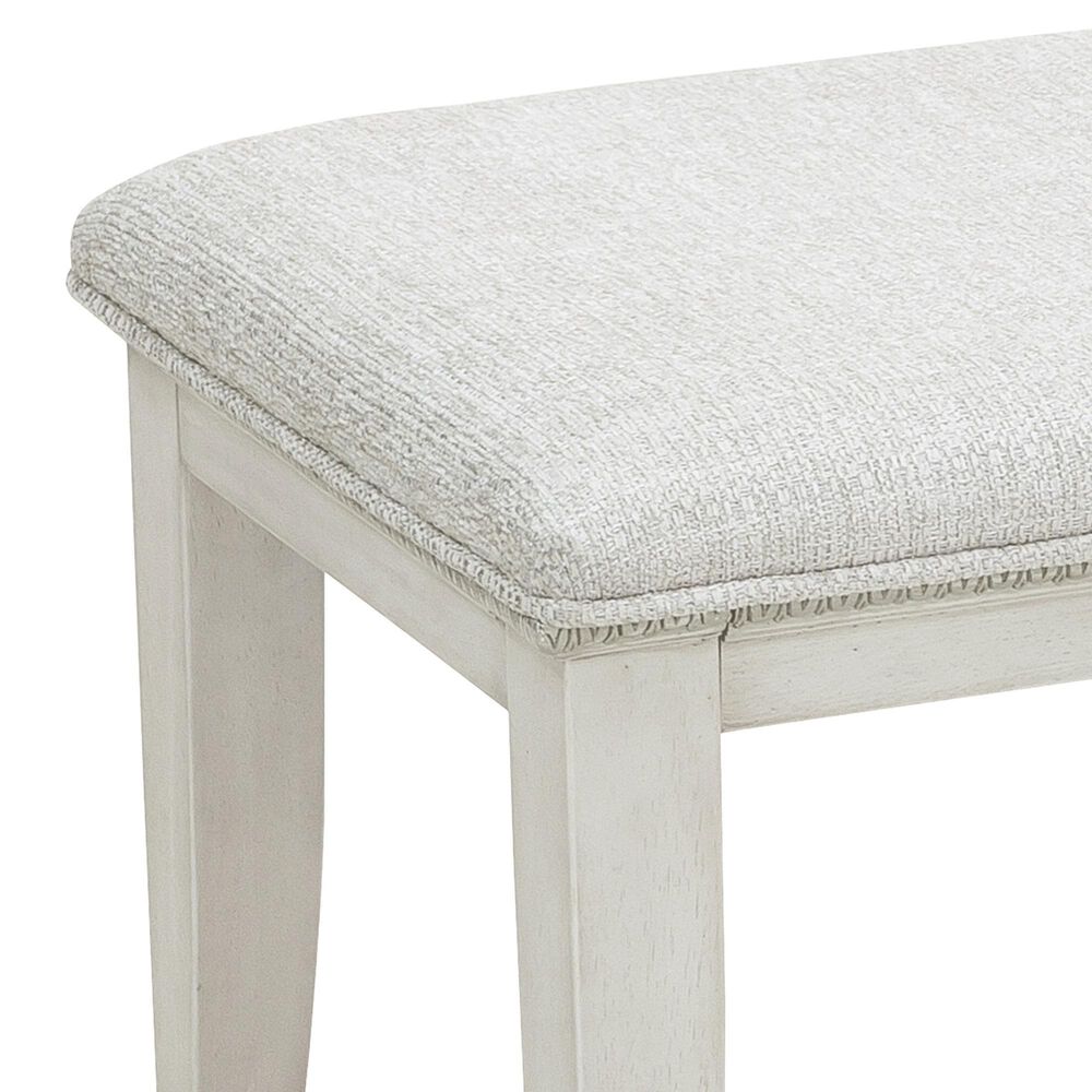 Chapel Hill Camila Vanity Stool in Camila White, , large