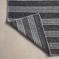 Magnolia Home Charlie Charcoal and Grey 9"3" x 13" Indoor/Outdoor Area Rug, , large