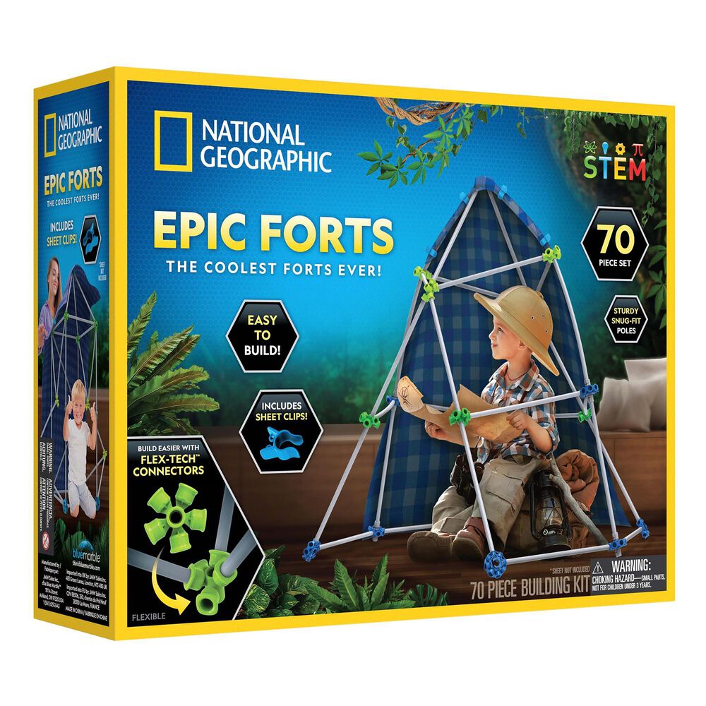 National Geographic Epic Forts Building Kit, , large