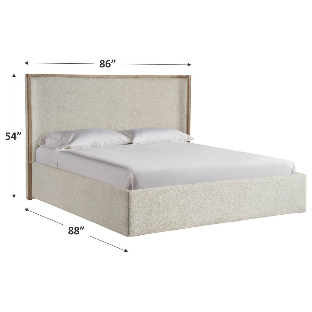 Universal Furniture Avaline King Upholstered Storage Bed in Skylark, , large