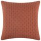 Levtex Cross Stitch 18" x 18" Throw Pillow in Adobe, , large