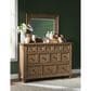 Legacy Classic Vintage Market Dresser Mirror in Barnwood Oak, , large