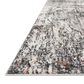 Loloi Medusa MED-01 2"4" x 4" Ivory and Granite Scatter Rug, , large