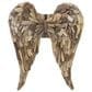 Creative Coop 17" x 22.5" Driftwood Angel Wings Wall Decor in Brown, , large