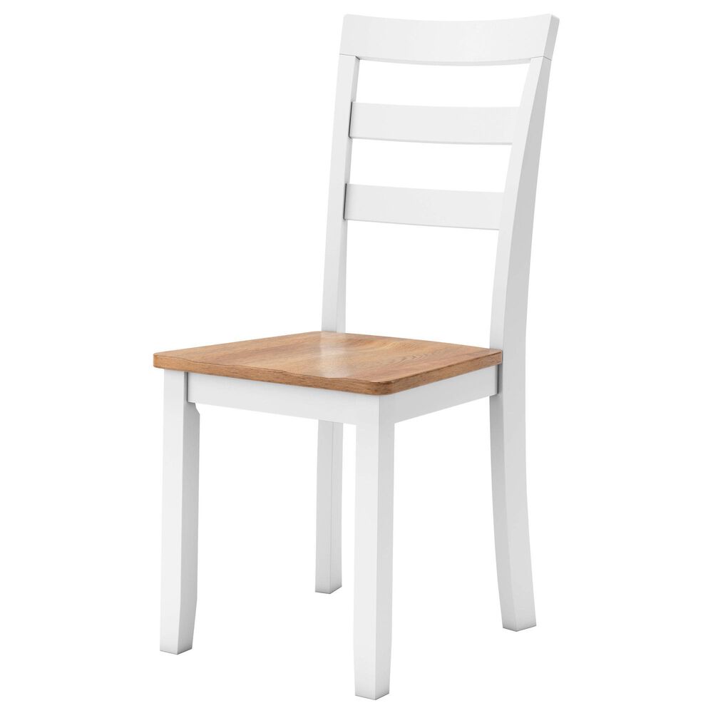 Ashley Gesthaven 5-Piece Dining Set in Natural and White, , large