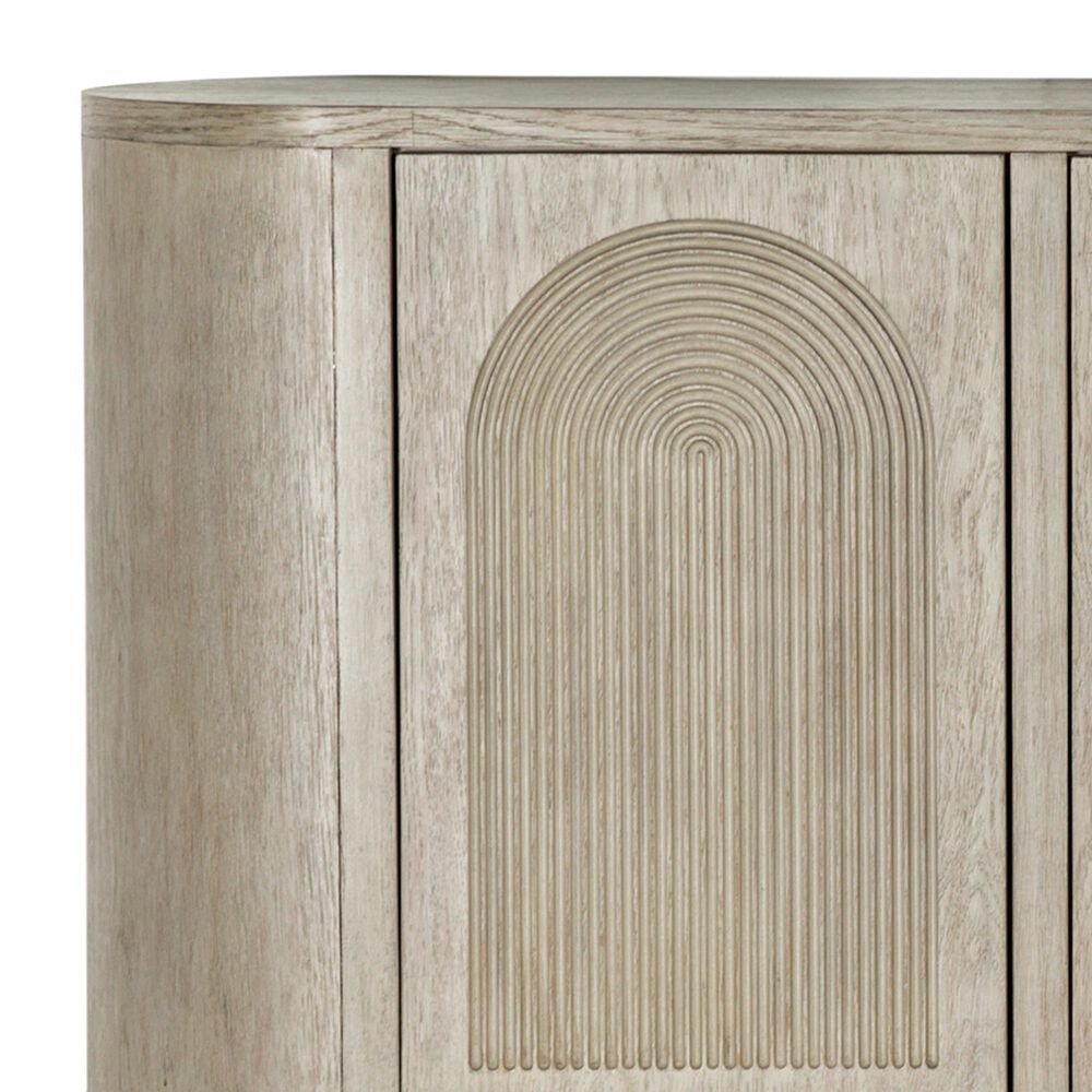 Furniture of America Sterling West 3-Door Server in White Oak, , large