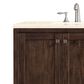 James Martin Vanities Addison 72" Double Bathroom Vanity in Mid Century Acacia with 3 cm Eternal Marfil Quartz Top and Rectangular Sinks, , large