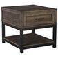Ashley Johurst Rectangular End Table in Grayish Brown and Black, , large