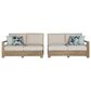 Signature Design by Ashley Silo Point 3-Piece Sectional with Neutral Cushion in Brown, , large