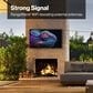 Furrion Aurora 75" Partial-Sun Premier 4K LED - Outdoor Smart TV with Weather Resistant Cover in Black, , large