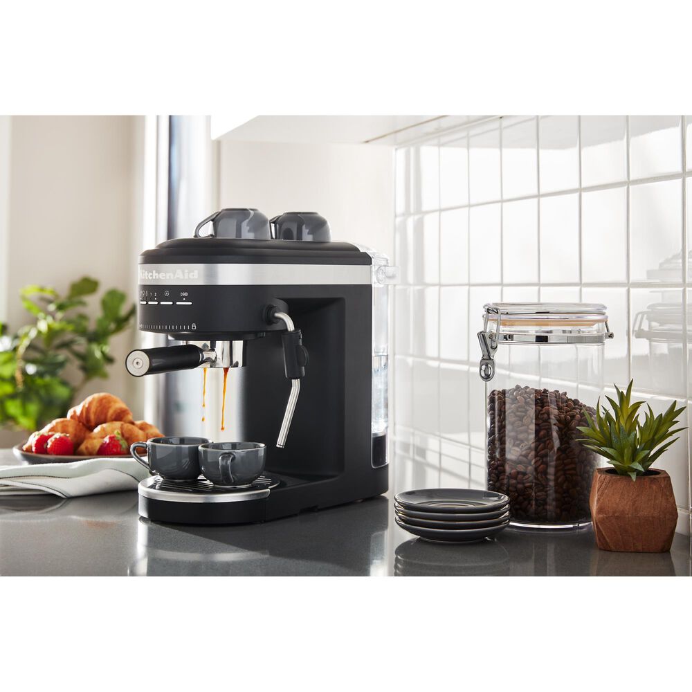 KitchenAid Espresso Maker in Black Matte