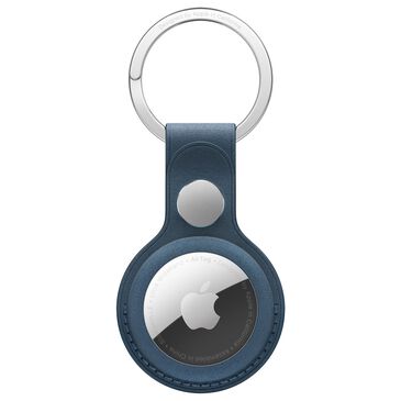 Apple AirTag FineWoven Key Ring - Pacific Blue, , large