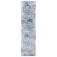 Safavieh Aston 2" x 11" Light Blue and Grey Runner, , large