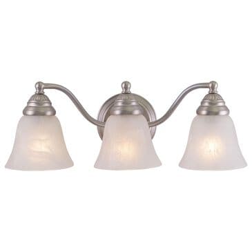 Vaxcel Standford 3-Light Bathroom Vanity in Brushed Nickel, , large