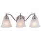 Vaxcel Standford 3-Light Bathroom Vanity in Brushed Nickel, , large