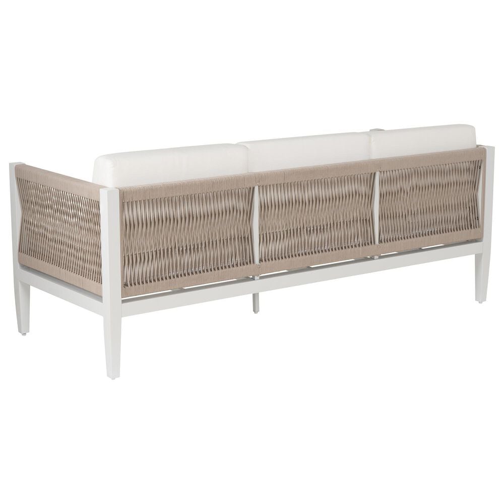 Linon Home Decor Claiborne 3-Seater Outdoor Sofa in White, , large