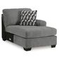 Ashley Birkdale Court 3-Piece Sectional with Chaise, , large